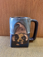 Dog Mara Mug in lead free stoneware pottery;12oz; 511H7