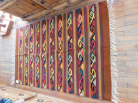 Handwoven Zapotec Wool Rug 2058; 48"x68"