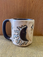 Sun Mara Mug in lead free stoneware pottery 16oz; 510L6