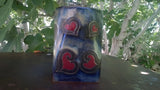 Heart Mara  Mug in lead free stoneware pottery 12oz; 511J1
